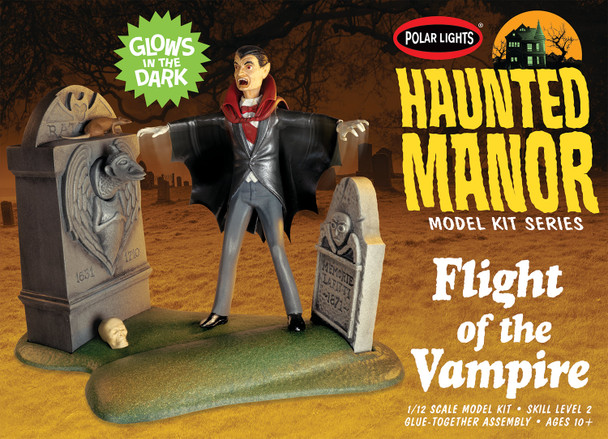 Polar Lights 977 1:12 Haunted Manor Flight of the Vampire Plastic Figure Kit