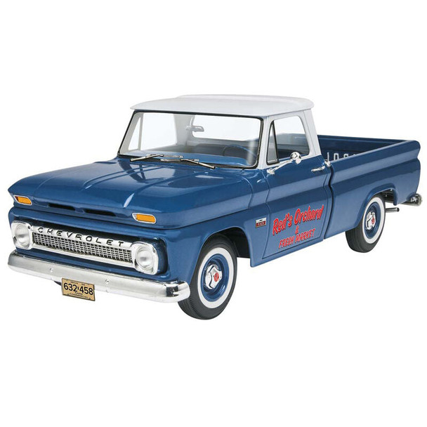 Revell 857225 1:25 1966 Chevrolet Fleetside Pickup Truck Plastic Model Kit Hobby