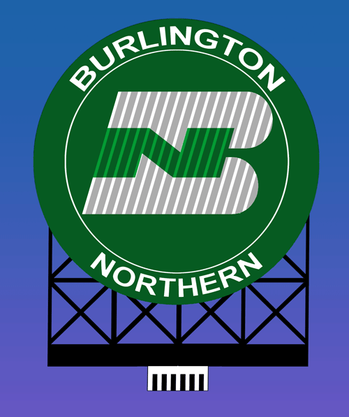 Miller Engineering 880701 O/HO Scale Burlington Northern Billboard Collectible