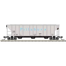 Atlas 50006794 N Scale Pillsbury TLDX PS-2 4427 3-Bay Covered Hopper #5703