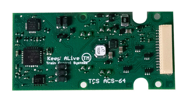 Bachmann 44960 HO Scale ACS-64 Plug & Play TCS WOWSound DCC Sound Decoder
