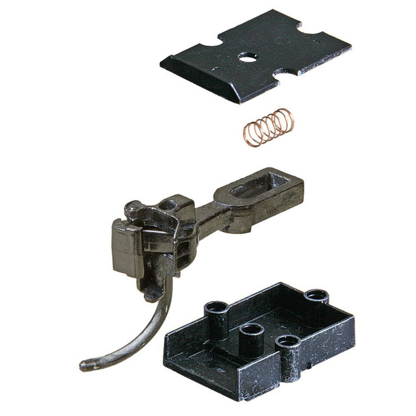 Kadee 1745 O Scale SBE Bottom Shelf Medium Centerset Metal Couplers w/Gearboxes