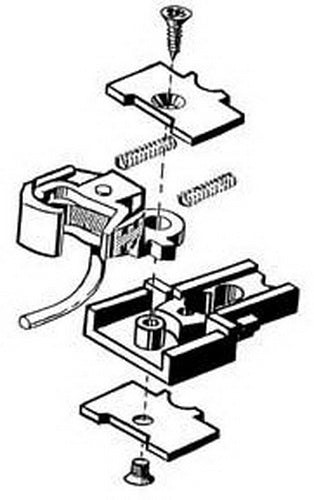 Kadee 788 G Scale Coupler Conversion Kit for Aristo-Craft Lil Critter Locomotive