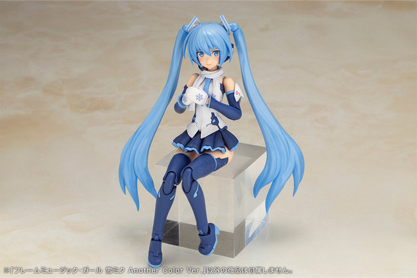 Kotobukiya FG105 Frame Music Girl Snow Miku Another Color Ver. Plastic Model Kit