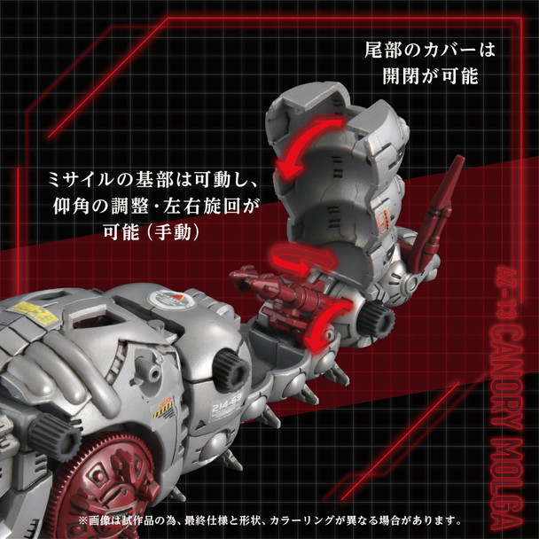 Kotobukiya GN203 Zoids Advanced Zi AZ-13 Canory Molga Motorized Japan Import