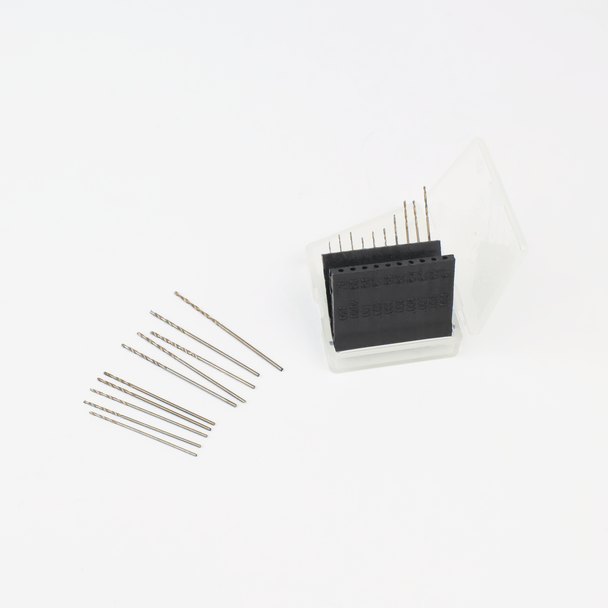 Excel Blades 55511 20-Piece Drill Set Hobby Craft Tool for Modeling Made in USA