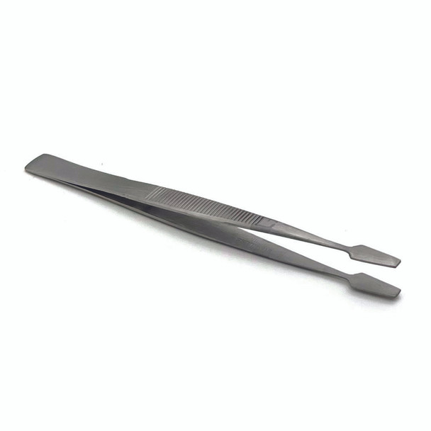 Zona 37-543 Flat Blade Stamp Tweezer Hobby Craft Tool for Modeling Precision