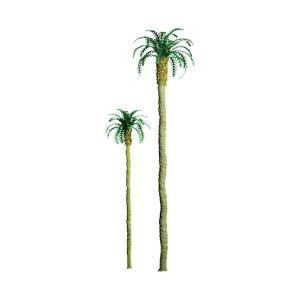 JTT Scenery 94234 Z Scale Professional Trees, Palm 1" 6-Pack Diorama Landscaping