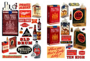 J & L Innovations 185 HO Scale Alcohol, Tobacco and Chewing Gum 1940's