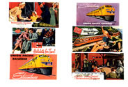 J & L Innovations 327 N Scale Rail Theme Billboard Signs 1940's Model Railroad