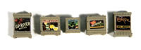 J & L Innovations 714 HO Scale Custom Deluxe Crates Food & Fruit (Tan)