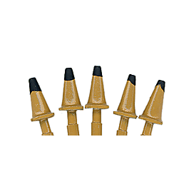 J & L Innovations 897 HO Scale Custom Highway cones 1950's(5) Model Railroad