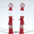 J & L Innovations 935 HO Scale Gravity Feed Gas Pump - Mobil Model Railroad