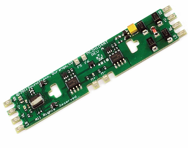 Soundtraxx 852002 MC2H104AT HO 4-Function DCC Mobile Decoder Atlas Board Style