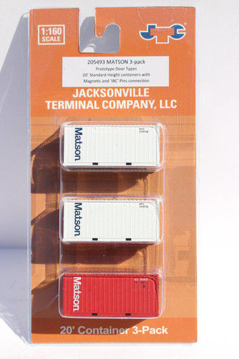 Metsov Containers Jacksonville 205493 N Matson 20' Std. Height Containers Magnetic System ...