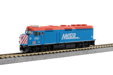 Kato 176-9107 N Metra EMD F40PH Chicago 