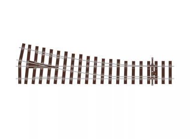 Peco SL-U1195 HO Scale Streamline OO/HO CODE 75 Bullhead Medium Turnout ...