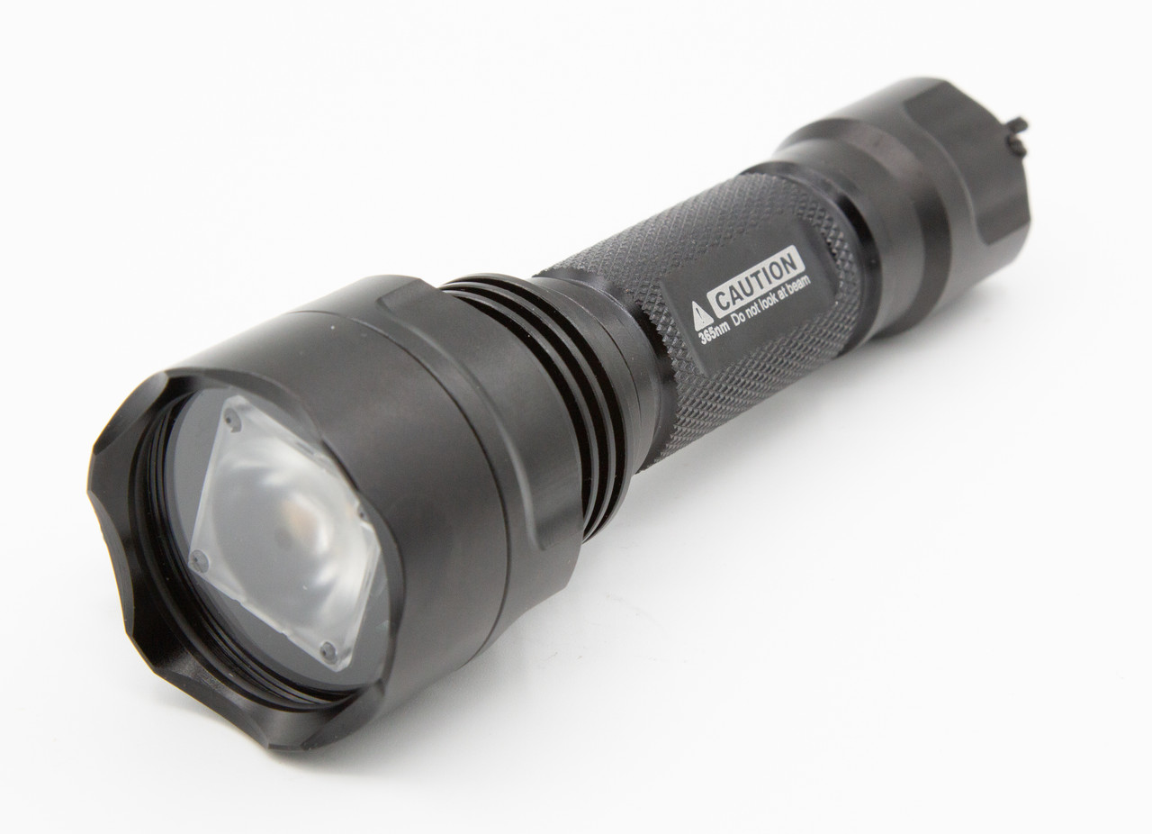 High flux 385nm UV inspection flashlight kit CRIME SCENE TOOLS