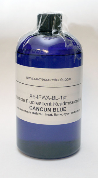 Invisible Fluorescent Readmission Ink