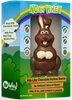 Noah the Hollow, Hand-Painted 3D Milkless Chocolate Bunny