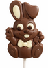 Tri-Chocolate Bowtie Bunny Pop