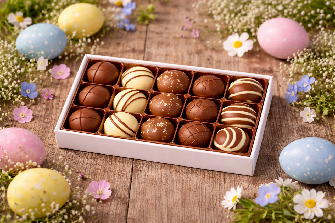 Spring Truffle Collection (15 pieces) - No Whey Chocolate