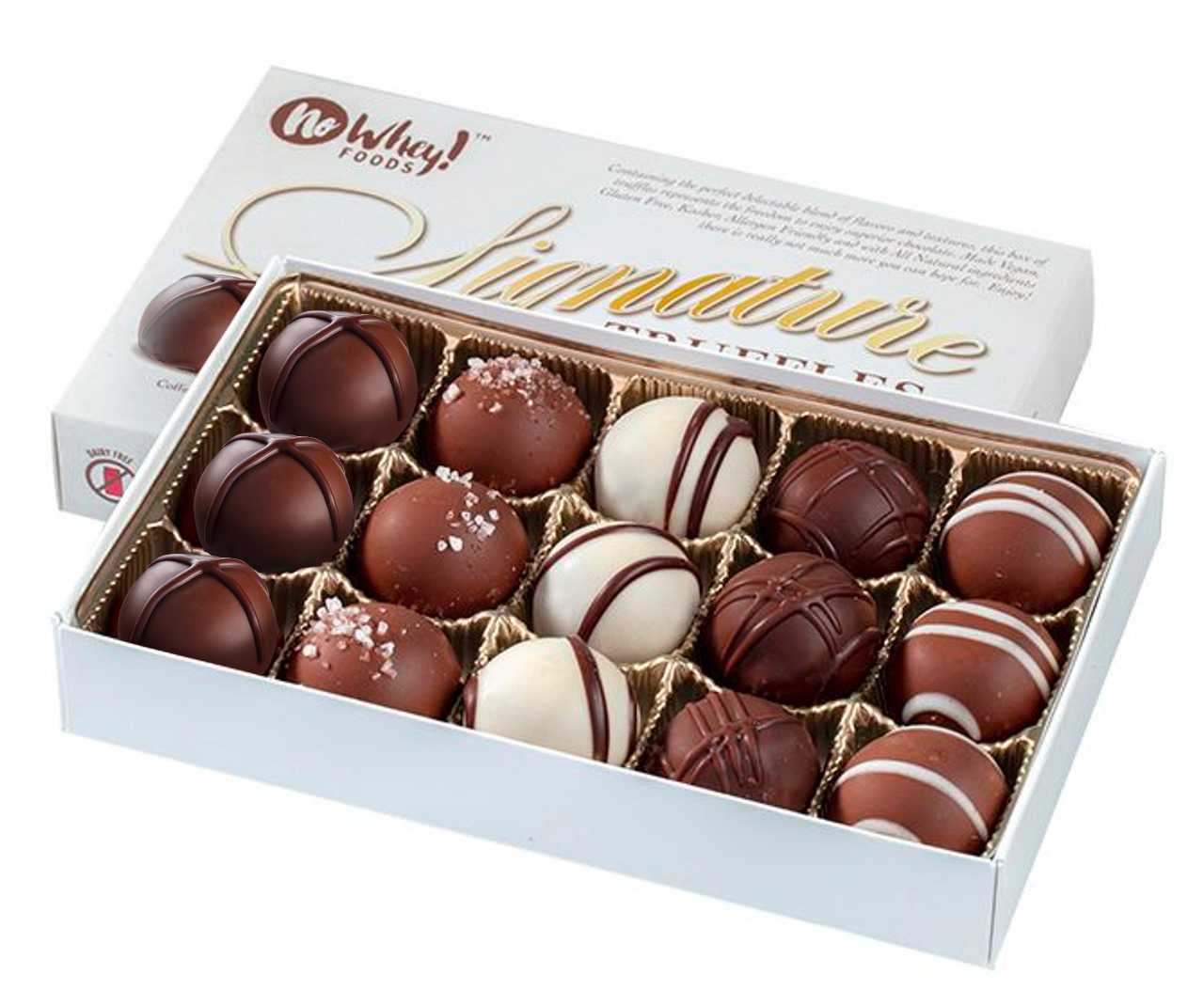 Signature Truffle Collection (15 pieces) - No Whey Chocolate