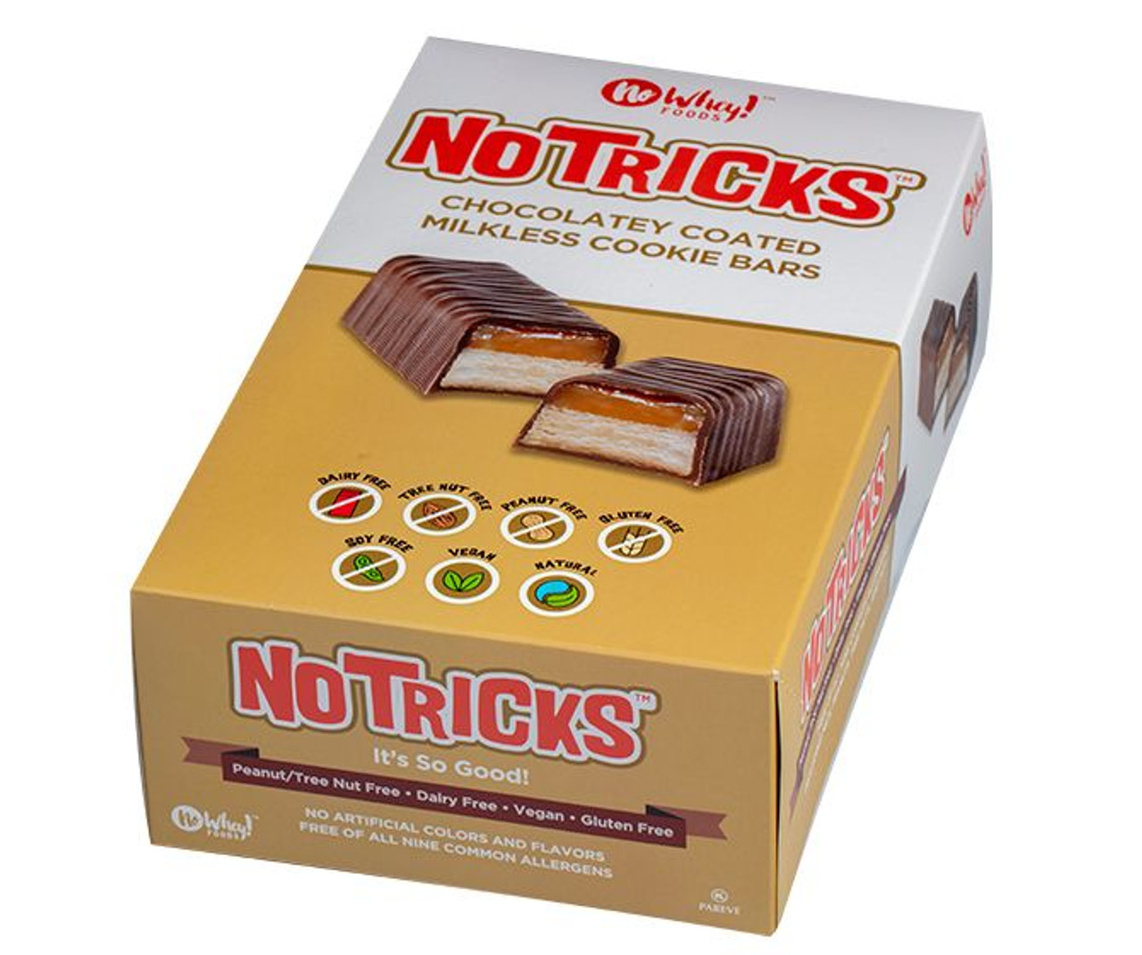 No Tricks Caramel Cookie Bar Family Pack (12 Pack)