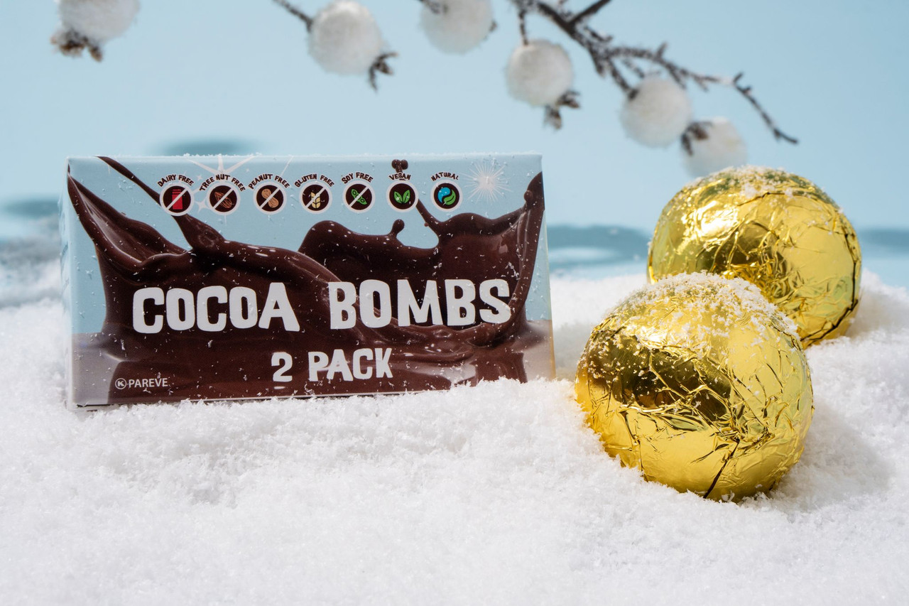 3 Pack White Chocolate Cocoa Bombs