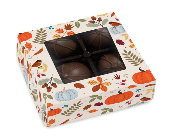 Pumpkin Spice Truffles (4 Truffles)