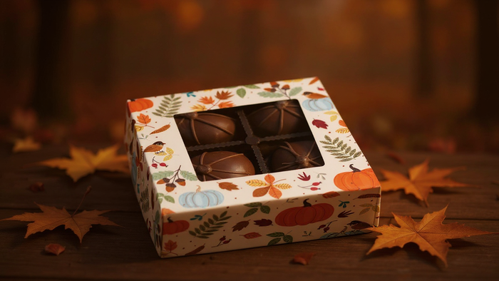 Pumpkin Spice Truffles (4 Truffles)
