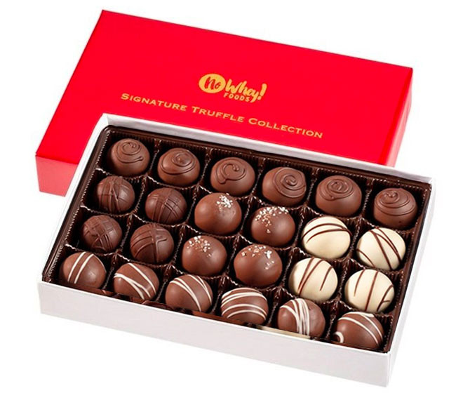 Signature Truffle Collection (24 pieces) - Red Box