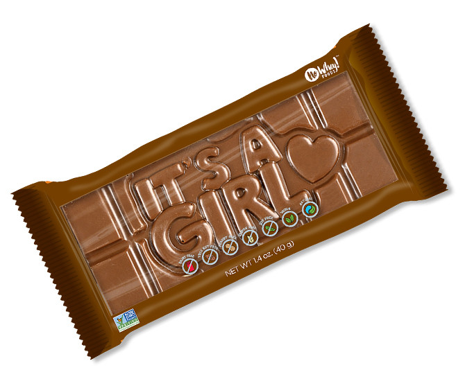 "It's a Girl" Milkless Bar