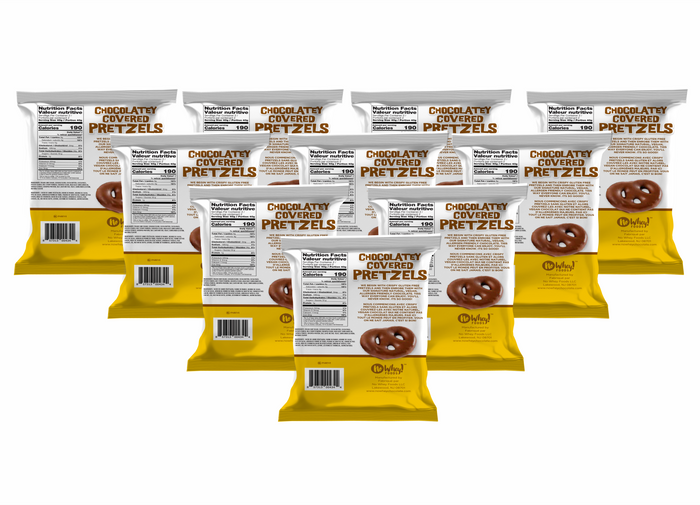 Family Chocolatey Covered Pretzels (10 Units)