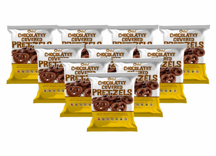 Family Chocolatey Covered Pretzels (10 Units)