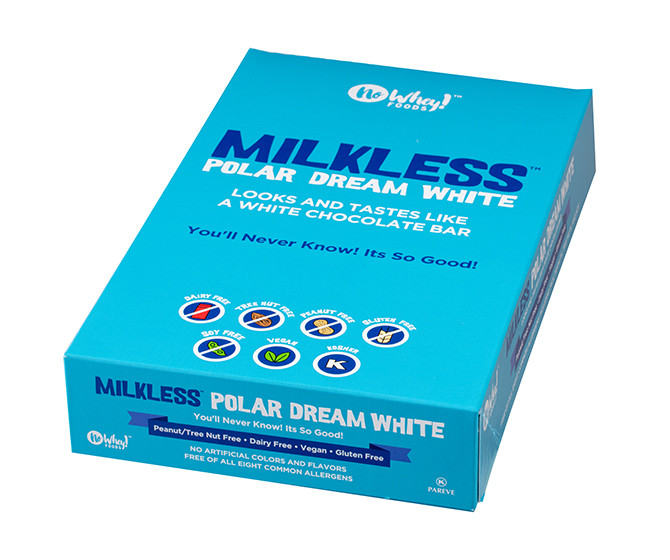 White Polar Dream Chocolate Bar - Family Pack (16 Bars) - Vegan - Dairy Free - Nut Free