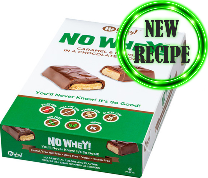 No Whey Bar - Family Pack (12 Bars) - Vegan - Dairy Free - Nut Free