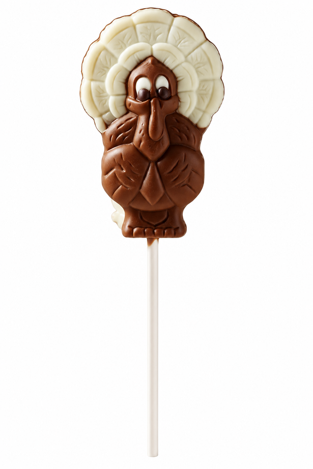 Milkless Chocolate Turkey Lollipop