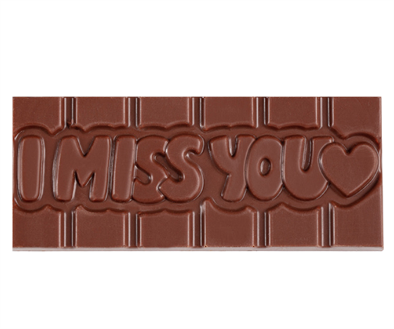"I Miss You" Milkless Bar