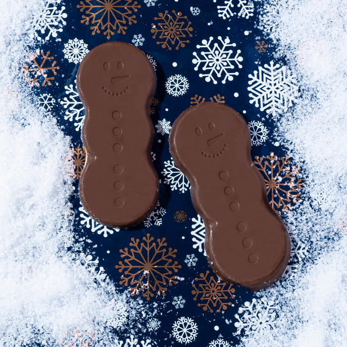 *NEW* SNO'Whey - PeaNOT Butter Filled Chocolate Snowman