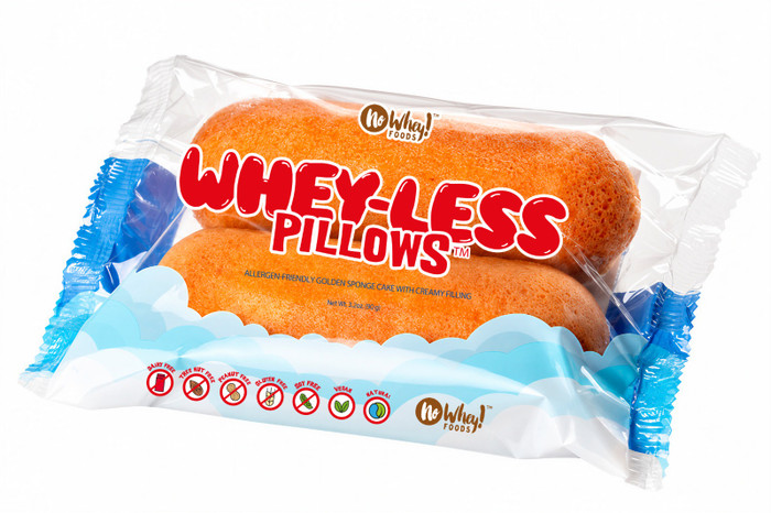 Whey-Less Pillows (3 Packs, 6 Cakes) - Vegan - Dairy Free - Nut Free
