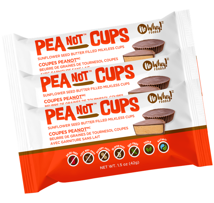 Pea "Not" Butter Cups (3 Packs) - Vegan - Dairy Free - Nut Free