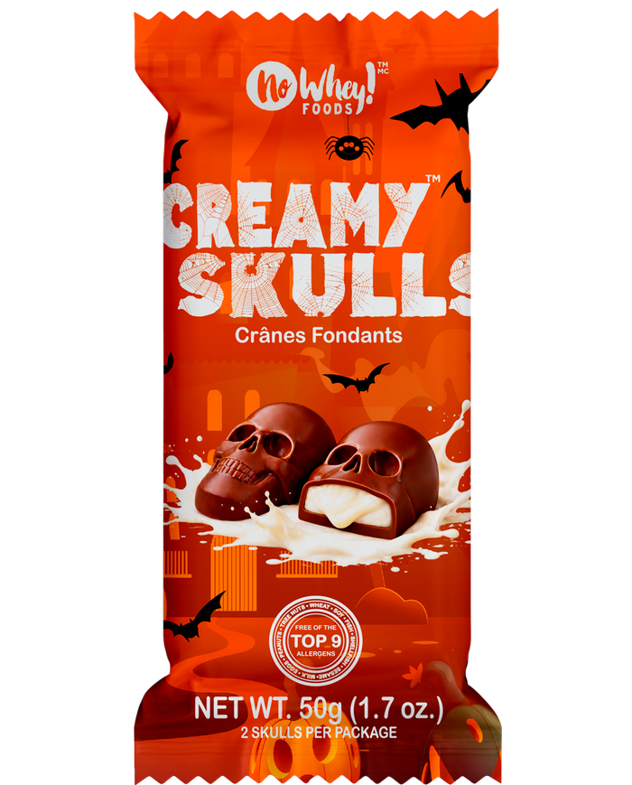 Creamy Skulls- Vegan - Dairy Free - Nut Free