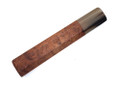 Amboyna Burl with Marble horn handle 140 mm 2
