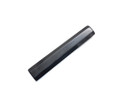Solid black horn handle 135mm