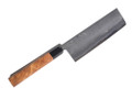 Munetoshi Nashiji Nakiri 180mm Blooming Iron Munetoshi Sanjo