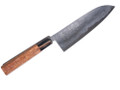 Munetoshi Nashiji Santoku 200mm Bloomery iron Munetoshi Sanjo
