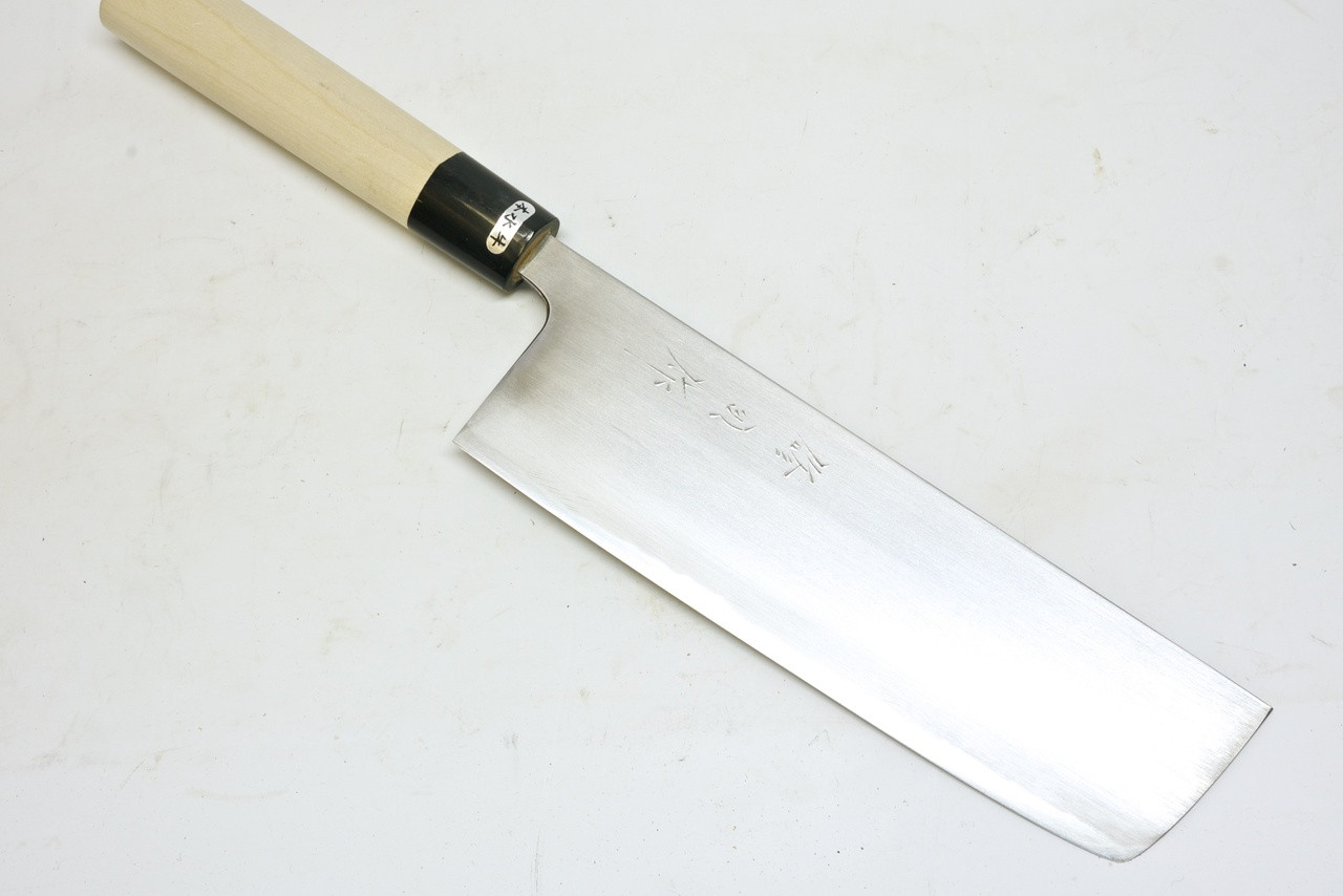 Toyama Noborikoi Kasumi Nakiri Stainless Clad 210mm