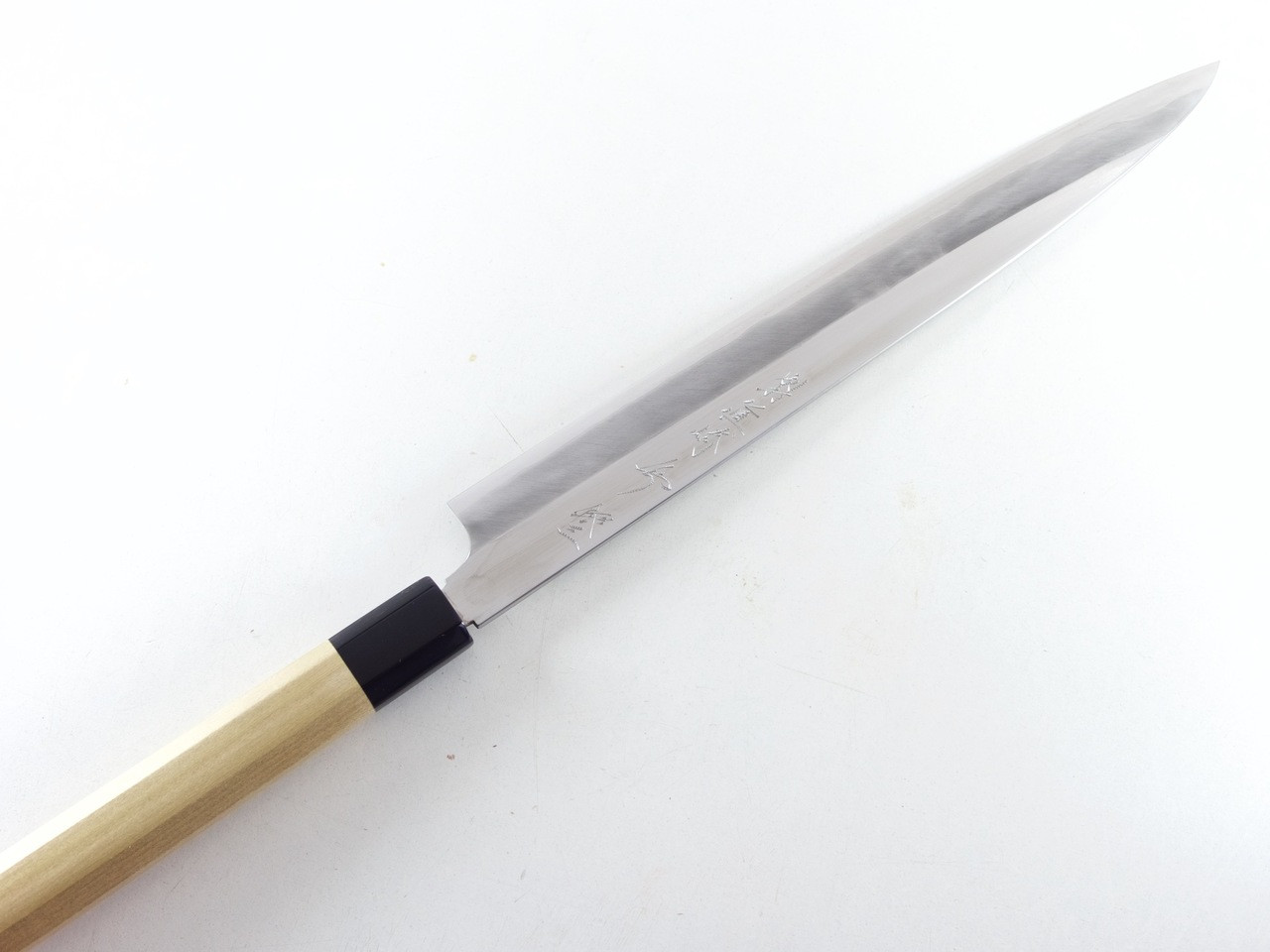 Mazaki Stainless Kasumi Yanagiba Left handed 270mm Japanese Natural