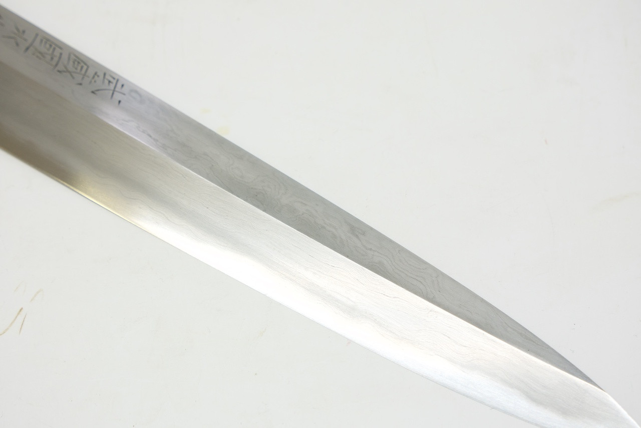 Yoshiaki Fujiwara 300mm Yanagiba 菊竜 | Sold, JNS Archive